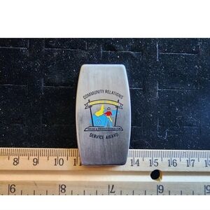 Vintage Zippo Money Clip Pocket Knife Ohio Bell Northwest Used